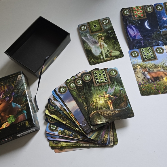 🧚🏼‍♀️ FREE Add-On Fairy Lenormand Oracle Tarot Cards - Picture 2 of 12